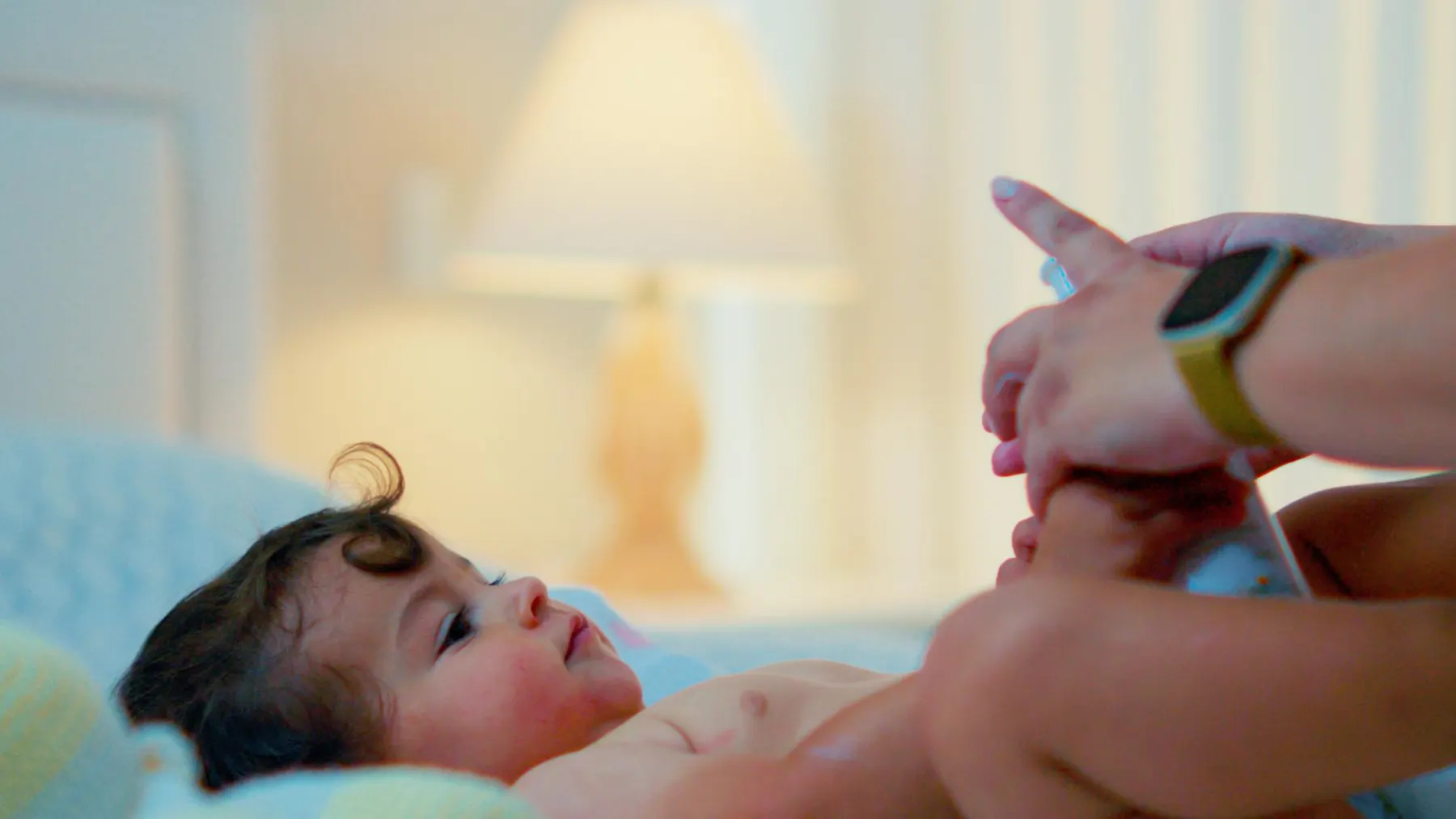 Bebê em campanha da Gardenii